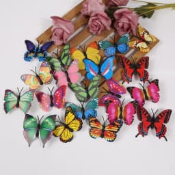 10/20/30pcs Cartoon Butterfly Hair Clips Cute Simulated Butterfly Hair Pins Set for Women Girls Cute Design Hairpin for Party