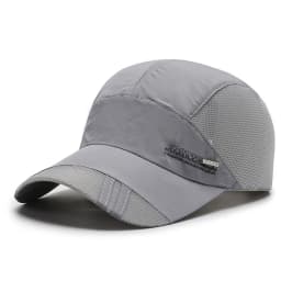 Summer Thin Men's Hat Sweat-absorbing Net Hat Breathable Outdoor Suhade Fishing Hat Sunscreen Baseball Cap Breathable Adjustable