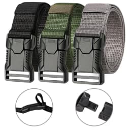 1Pcs Men's Tactical Sports Belt Adjustable Quick Release Buckle Multipurpose Outdoor Training Mountaineering Belt For Ideal Gift
