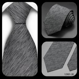 Luxury Black Colors 8CM Men's Necktie Paisley Striped Jacquard Cravat Business Ties For Man