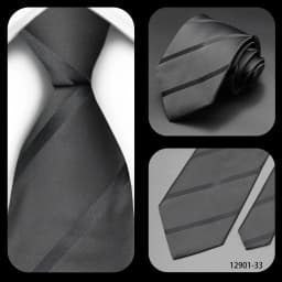 Luxury Black Colors 8CM Men's Necktie Paisley Striped Jacquard Cravat Business Ties For Man