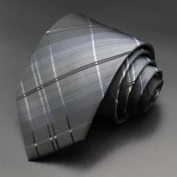 Luxury Black Colors 8CM Men's Necktie Paisley Striped Jacquard Cravat Business Ties For Man