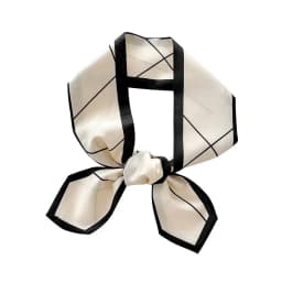 Versatile silk scarf thin long small silk scarf for Women, Aesthetic Boho Hair Scarf Wrap, Party Holiday Beach Weekend Unique