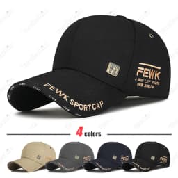 New Fashion High Quality Unisex Chinese Style Letters Embroidery Cotton Adjustable Baseball Cap Sun Hat Trucker Caps Dad Hats