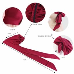 New Headscarves Ladies Hijab Hair Turban Chemo Cancer Head Scarf Bottom Cloth Headscarf Women Turban for Ladies Female Turban