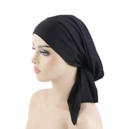 New Headscarves Ladies Hijab Hair Turban Chemo Cancer Head Scarf Bottom Cloth Headscarf Women Turban for Ladies Female Turban