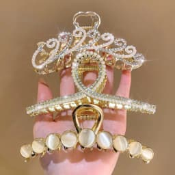 1/3pcs high-end metal hair clip for women, back of the head hair clip, shark clip, temperament hair clip, new hairpin head
