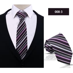 Men Tie 8cm Business 60 Styles Daily Wear Luxury Neckties Classic Striped Gravata For Men Fit Wedding Workplace Suit Accessories