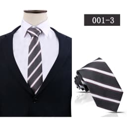 Men Tie 8cm Business 60 Styles Daily Wear Luxury Neckties Classic Striped Gravata For Men Fit Wedding Workplace Suit Accessories
