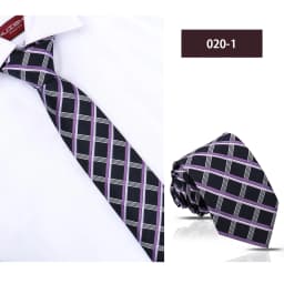 Men Tie 8cm Business 60 Styles Daily Wear Luxury Neckties Classic Striped Gravata For Men Fit Wedding Workplace Suit Accessories