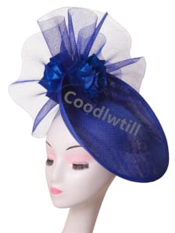 Purple Pillbox Fasciantor Church Hat WOmen Kentucky Veils Fascinators Hat Headband Ladies Chic Cocktail Race Party Chapeau Cap