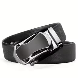 Men's Famous Brand Belt High Quality Leather Luxury Belt Metal Automatic Buckle Belt Business Leisure Trend Belt,For Ideal Gifts