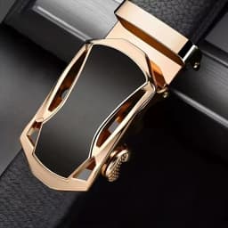 Men's Famous Brand Belt High Quality Leather Luxury Belt Metal Automatic Buckle Belt Business Leisure Trend Belt,For Ideal Gifts