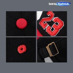 Cotton 23 or Letter A 3D Embroidery Adjustable Two-Tone Hard Top Baseball Cap Sun Hat Trucker Caps Dad Hats