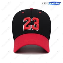 Cotton 23 or Letter A 3D Embroidery Adjustable Two-Tone Hard Top Baseball Cap Sun Hat Trucker Caps Dad Hats
