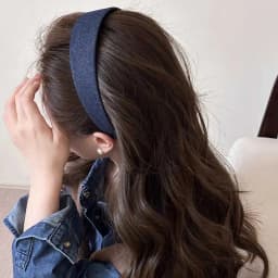 Denim Hairbands Korean Style Solid Color Headbands for Women Wide Hair Hoop Headband Girls Hair Accessories Headwear Headdress