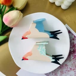 2025 Cute Bird Hair Clip For Women Acetate hair claw girls big Bird Hairclip Cartoon Swallow clawclip accessories