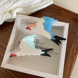 2025 Cute Bird Hair Clip For Women Acetate hair claw girls big Bird Hairclip Cartoon Swallow clawclip accessories