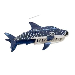 New Acetate Shark Whale Hair Catch Metal Acrylic Blue Whale Dolphin Hair Clip Hair Accessories Cartoon Shark Clip