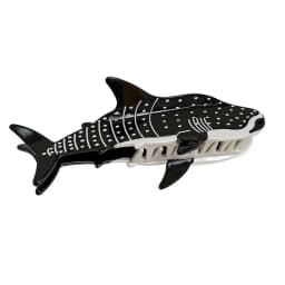 New Acetate Shark Whale Hair Catch Metal Acrylic Blue Whale Dolphin Hair Clip Hair Accessories Cartoon Shark Clip