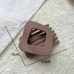 Matte Large Women Hair Claws Clamp Duckbill Hair Clips Crab Hairpins Girls Barrettes Ponytail Styling Tools Hair Accessories