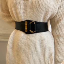 Waist Belt Women's Decorative Coat Suit Multifunctional Stretchable Elastic Waist Belt Hole Free Fashion Retro Unique Personaliz