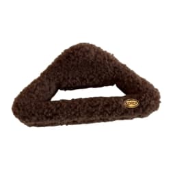 Oval small gold label plush large triangular grab clip fluff cross autumnwinter hairpin girl shark clip headgear hairaccessories