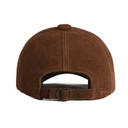 2025 Male Suede Genuine Leather Sheepskin 56-60CM Black/Brown Baseball Caps For Women/Man Casual Street Gf Gorras Hat