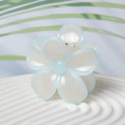 Flower Hair Claw Clips for Women Hair Hold Nonslip Hawaiian Cute Plumeria Spring and Summer Hair Clips Beach Hair Accessories