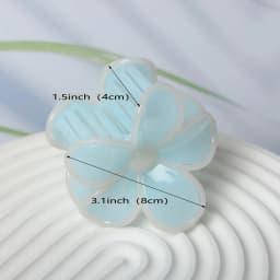 Flower Hair Claw Clips for Women Hair Hold Nonslip Hawaiian Cute Plumeria Spring and Summer Hair Clips Beach Hair Accessories