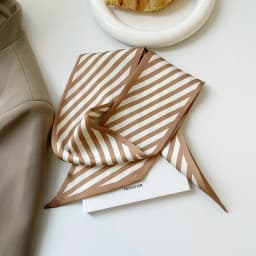 Fashion Printing Silk Hair Scarf for Women Chiffon Long Ribbon Ponytail Ties Headbands Hair Accessories