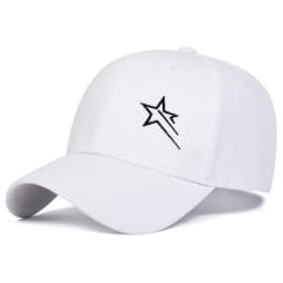 Unisex Five-pointed Star Embroidery Baseball Caps Spring and Autumn Outdoor Adjustable Casual Hats Hip Hop Hat Sunscreen Hat