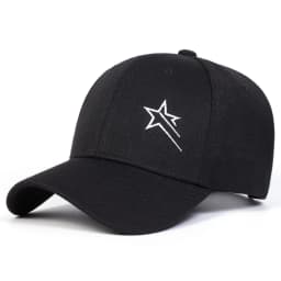 Unisex Five-pointed Star Embroidery Baseball Caps Spring and Autumn Outdoor Adjustable Casual Hats Hip Hop Hat Sunscreen Hat