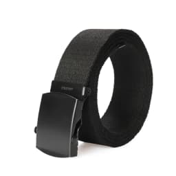 New Unisex Automatic Buckle Fashion Nylon Belt Classic Popular Casual Light Practical Woven Smooth Women Men Canvas Belt 3.8cm