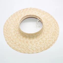 Summer Empty Top Round Sun Hats for Women Elegant Wide Large Brim Beach Straw Hat Casual Panama Caps Uv Protection Cap Sombrero