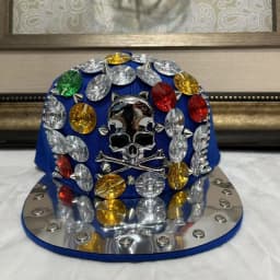Men And Women New Handmade Cool Button Fashion Rivet Street Dance Fashion Cap