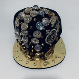 Men And Women New Handmade Cool Button Fashion Rivet Street Dance Fashion Cap