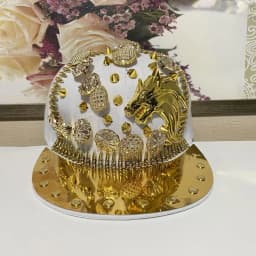 Men And Women New Handmade Cool Button Fashion Rivet Street Dance Fashion Cap
