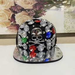 Men And Women New Handmade Cool Button Fashion Rivet Street Dance Fashion Cap