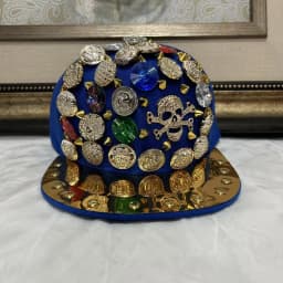 Men And Women New Handmade Cool Button Fashion Rivet Street Dance Fashion Cap