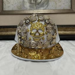 Men And Women New Handmade Cool Button Fashion Rivet Street Dance Fashion Cap