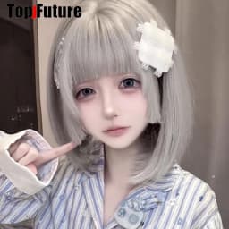 Y2K Girl Harajuku Gothic Lolita Sick Subculture Medical Series White Bandage Mesh Medical Band Aid Hair Clip Hairgrips Hairpin