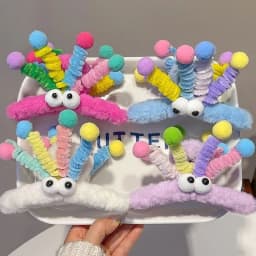 1pc New Plush Hair Clip for Women; Fun and Whimsical Shark Clip; Cute Hairpin for the Back of the Head; Hair Clip for Updo