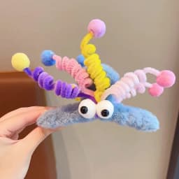 1pc New Plush Hair Clip for Women; Fun and Whimsical Shark Clip; Cute Hairpin for the Back of the Head; Hair Clip for Updo