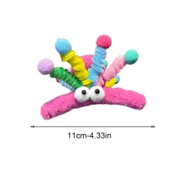 1pc New Plush Hair Clip for Women; Fun and Whimsical Shark Clip; Cute Hairpin for the Back of the Head; Hair Clip for Updo