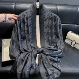 2025 Latest Luxury Brand Bohemia Hijab Scarf Long Muslim Shawl Female Foulard Soft Turban Head Wraps For Women Headband Pashmina