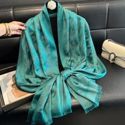 2025 Latest Luxury Brand Bohemia Hijab Scarf Long Muslim Shawl Female Foulard Soft Turban Head Wraps For Women Headband Pashmina