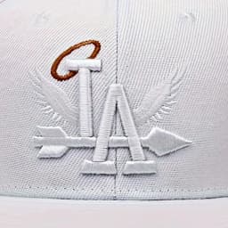 1/2/3/4PCS Fashion Unisex LA Embroidery Baseball Caps Los Angeles Snapback Hat Angel Wings Hip Hop Caps Outdoor Adjustable Hats