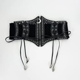 Wide Leopard Print Hollow Corset Belts For Women Black Belt Female Desiner Luxury Moon Punk Gothic Cummerbunds Y2K Waistband