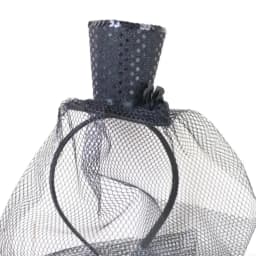 49MF Veil Top Hat Fascinators Hair Hoop Tea Hat for Girls Kids Vintage Pillbox Hat Tea Hat Fascinators Halloween